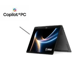 Nešiojamas kompiuteris MSI Prestige 14 Flip AI+ D3MTG Core Ultra 9 / 32GB RAM / 2TB SSD / 14″ OLED FHD+ / Intel UMA / W11 Pro / US išdėstymas / (Platinum Gray)