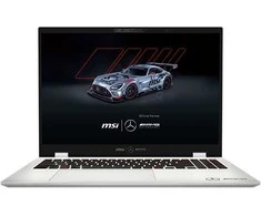 Nešiojamas kompiuteris MSI Prestige 16 AI+ MercedesAMG B2VMG Core Ultra 9 / 32GB RAM / 1TB SSD / 16 OLED UHD+ / Intel Arc 140V / Windows 11 Pro / US išdėstymas / (Urban Sidabrinis)
