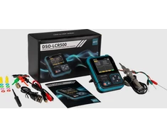 Nešiojamas mini osciloskopas, signalų generatorius, komponentų testeris DSO-LCR500 Joy-it