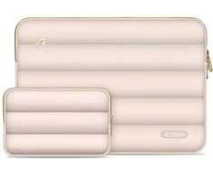 Nešiojamo kompiuterio dėklas 13″ – 14″ Tech-Protect Puffy sand