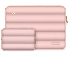 Nešiojamo kompiuterio dėklas 13″ – 14″ Tech-Protect Puffy Dusty Rose