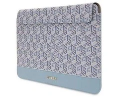 Nešiojamo kompiuterio dėklas 16" Guess GCube Stripes (GUCS16HGCFSEB) mėlynos spalvos