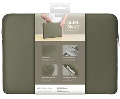 Nešiojamo kompiuterio dėklas UNIQ Cyprus Ridge Edition 14" waterproof neoprene žalios spalvos