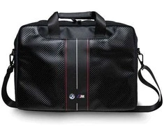 Bag BMW BMCB15COMSCAKR 16″ juodos spalvos Carbon Raudona Stripes