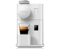 Automatinis kavos aparatas su pieno plakikliu Delonghi EN510.W Nespresso, Baltos spalvos