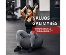 Nesprogst. gimnastikos kamuolys OUTLINER LS3222, Ø85 cm, PVC