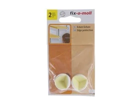 Fix O Moll Nežinomas Apsauginiai kampukai, balti, 2 vnt.