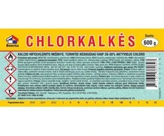 None Nežinomas Chlorkalkės, 0,6kg