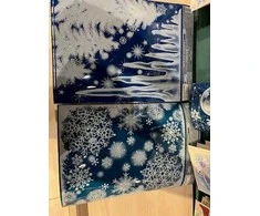 Christmas Decoration LANGŲ LIPDUKAS 30×42 CM 7550000