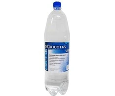 None Nežinomas Distiliuotas vanduo, 2 l