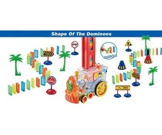 None Nežinomas Edukacinis žaislas Domino Train MX0427071