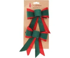 Christmas Decoration DEKORATYVINIS KASPINAS 14CM 2VNT 205047
