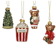 Nežinomas Christmas Tree toy. 7.5 cm. glass