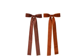 Nežinomas Eglutės žaisliukas Decoris Bow, rudas, 3 vnt.