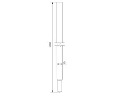 Nežinomas Įžeminimo strypas AH Hardt D20 1500MM, 20 mm