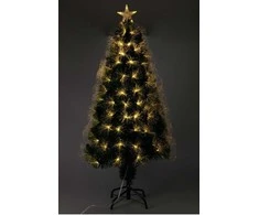 Christmas Decoration ŠVIESOLAIDINĖ DEKORATYVINĖ EGLUTĖ ŠILTA BALTA 90CM 220309