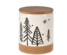 None Nežinomas Kalėdinių dėžučių rinkinys, 1 l, ruda/balta/juoda