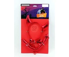 Christmas Decoration Nežinomas Karnavalo aksesuarų rinkinys velnias 348900740, raudona