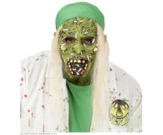 Nežinomas Kaukė ZOMBIE 00375, balta/žalia, guma