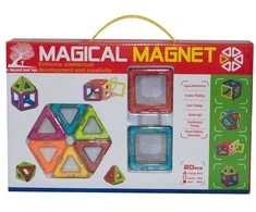 Xinaida Nežinomas Konstruktorius Xinbida Magical Magnet, 20 vnt.