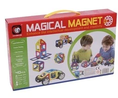 None Nežinomas Konstruktorius Xinbida Magical Magnet 525050201, 40 vnt.