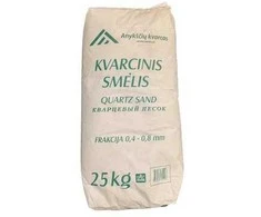 Nežinomas Kvarcinis smėlis baseinų filtrams, 25 kg