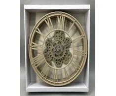 Home Styling Collection Nežinomas Sieninis laikrodis SUKAMASIS MECHANIZM 38CM CAPPUCCINO 425841