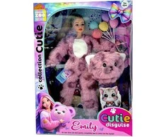 Apple Nežinomas Lėlė Emily With Cat Costume QJ201D, 32 cm