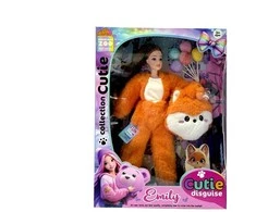 Apple Nežinomas Lėlė Emily With Fox Costume QJ201A, 32 cm