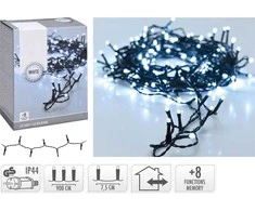 Christmas Decoration KALĖDINĖS LEMPUTĖS ŠVIESOS GIRLIANDA 120 LED LAIKMATIS ŠALTA BALTA 809917