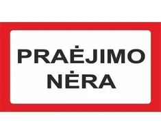 None Nežinomas Lipdukas praėjimo nėra 170x100mm