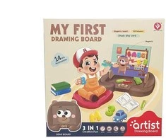 None Nežinomas Magnetinė dvipusė piešimo lenta Bear 050-63