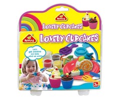 None Nežinomas Modelino rinkinys Peipeile Dough Lovely Cupcakes 6817B
