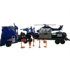 None Nežinomas Policijos mašina S.O.S station 999B-54B, mėlyna/balta/juoda