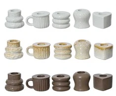 Nežinomas Porcelianinė žvakidė, D 5 cm
