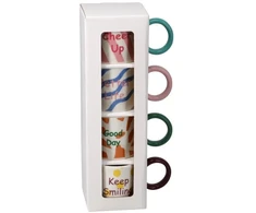 None Nežinomas PUODELIŲ RINKINYS 200ML 4VNT
