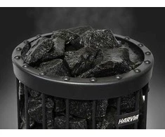 HARVIA Nežinomas Saunos akmenys, juodasis vulkanitas, 5 – 10 cm, 20 kg