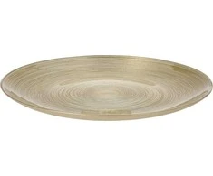 KOOPMAN Nežinomas Serviravimo lėkštė, 21 cm, aukso, stiklas