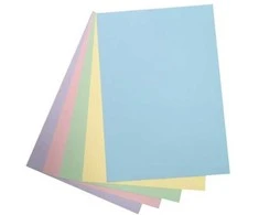 Spalvotas popierius RAINBOW 3, Double A, A4, 80gsm, 100 lapų, 5 pastelinės sp.
