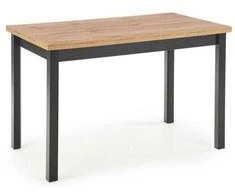 Nežinomas Stalas Cobalt, ąžuolo/juoda, 120 cm x 68 cm x 77 cm