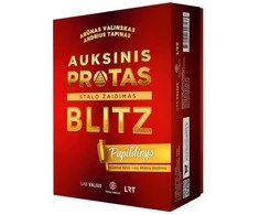 None Stalo žaidimo papildymas Auksinis Protas. BLITZ