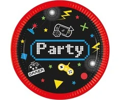 Nežinomas Vienkartinės lėkštės PARTY, Ø 23 mm, 8 vnt.