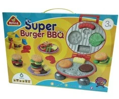 None Nežinomas Žaislinis modelino rinkinys 9005 burger bbq