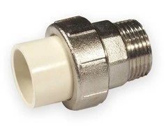 Nibco Adapteris 4733-405, PVC-C, 1/2" išor. srieg./klij. vidus