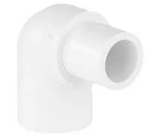 Nibco Alkūnė 409-005, PVC-U, 1/2″x90° klijuojama išorė/vidus