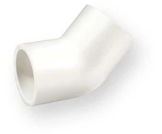 Nibco Alkūnė 417-005, PVC-U, 1/2″x 45°, klijuojamas vidus