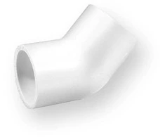 Nibco Alkūnė 417-007, PVC-U, 3/4″x45° klijuojamas vidus