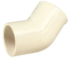 Nibco Alkūnė 4706-005, PVC-C, 1/2″x45°, klijuojamas vidus