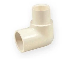 Nibco Alkūnė 4707-805, PVC-C, 1/2″x90°, klijuojama išorė/vidus