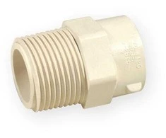 Nibco Mova 4704-005, PVC-C, 1/2″ išor. srieg./klij. vidus